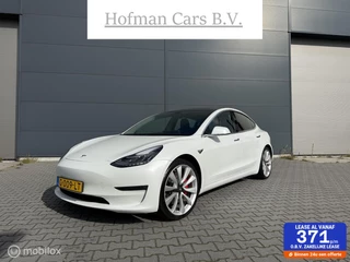 Tesla Model 3 Performance AWD 75 kWh Dual Motor Pearl White