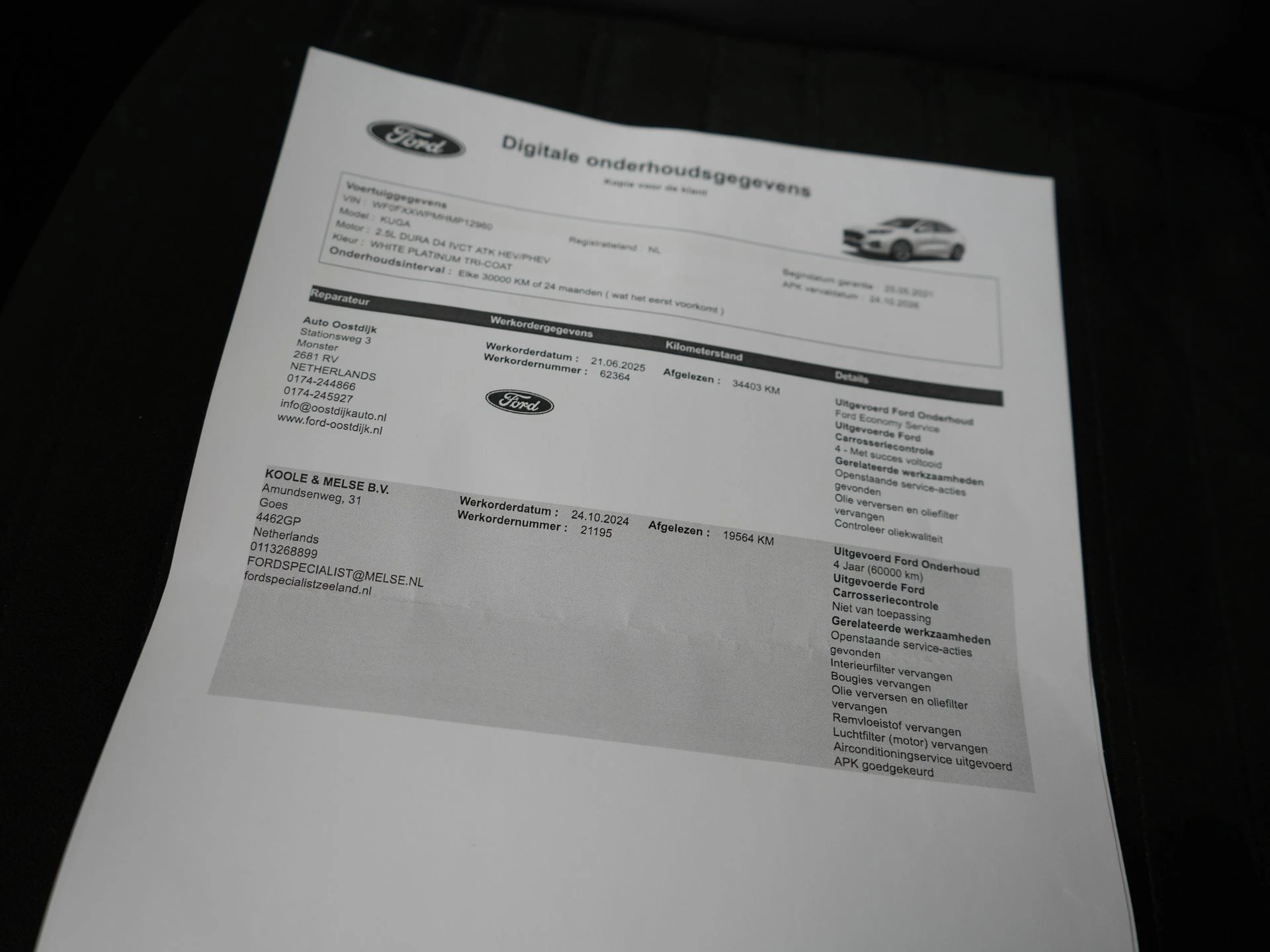 Hoofdafbeelding Ford Kuga