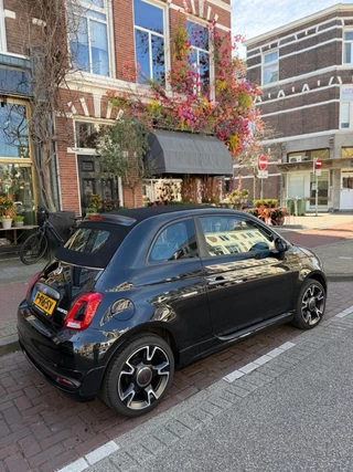 Hoofdafbeelding Fiat 500C Fiat 500C SUPER NETTE /1.0 Hybrid sport/CABRIO/NL-AUTO/1ste EIG/LEDER/BLACK