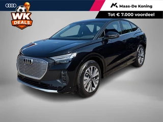 Hoofdafbeelding Audi Q4 Sportback e-tron Audi Q4 Sportback e-tron 45 quattro Advanced edition 286 PK · Assist. pakket plus · Comfortpakket ·  Lichtpakket plus ambient light