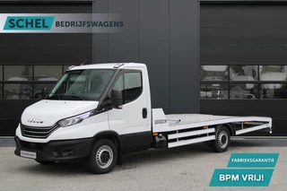 Iveco Daily 35S18 3.0L 180pk Autotransporter - Geveerde Stoel - Lier - LED - Navi - ACC - Lane Assist - Faustmann Opbouw - Rijklaar