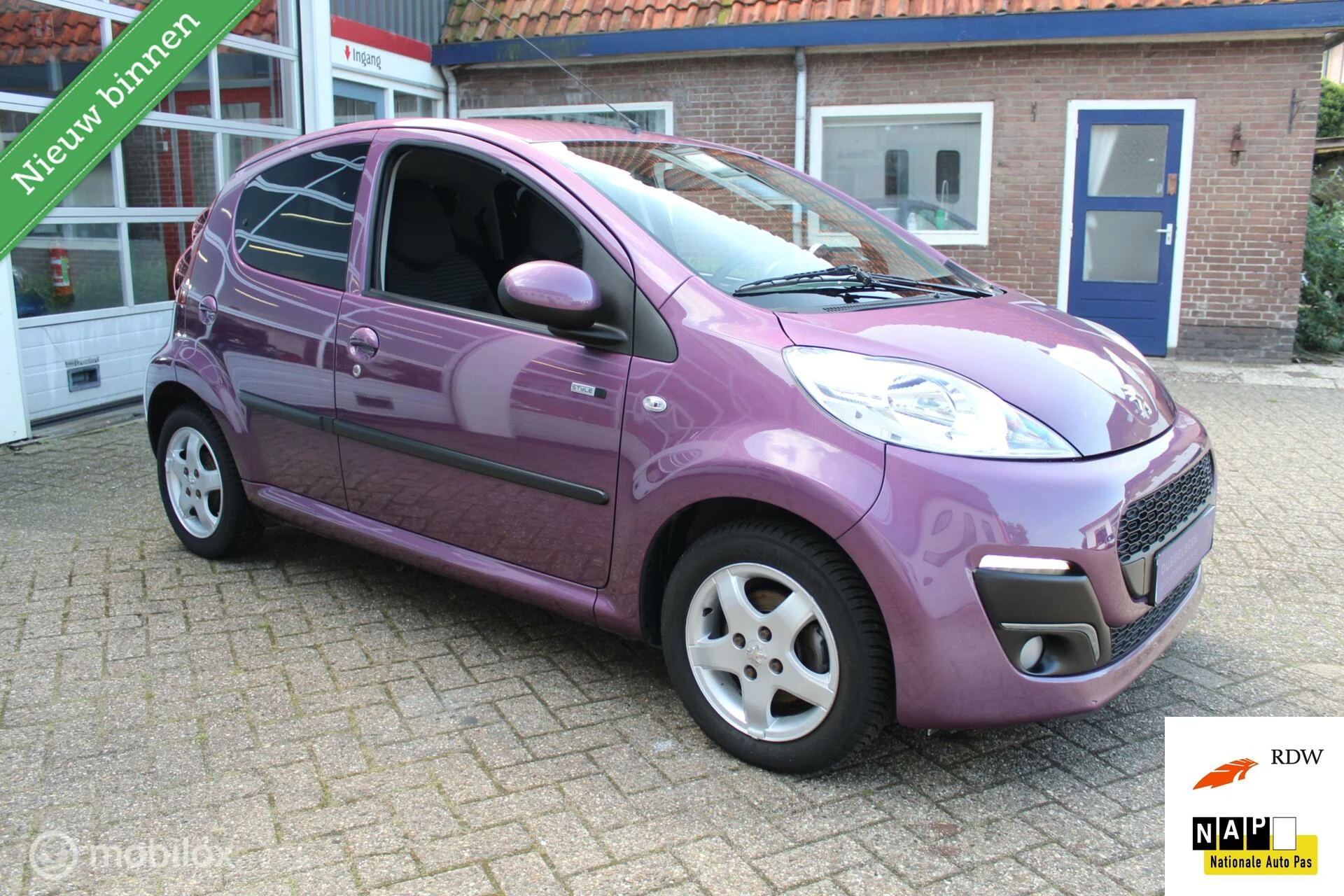 Hoofdafbeelding Peugeot 107