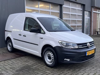 Volkswagen Caddy 1.4 TGI L1H1 EcoFuel Aardgas/Benzine Airco Cruise controle Trekhaak 1300kg Kastinrichting Telefoonverbinding 2-Persoons Navigatiesysteem Parkeersensoren achter