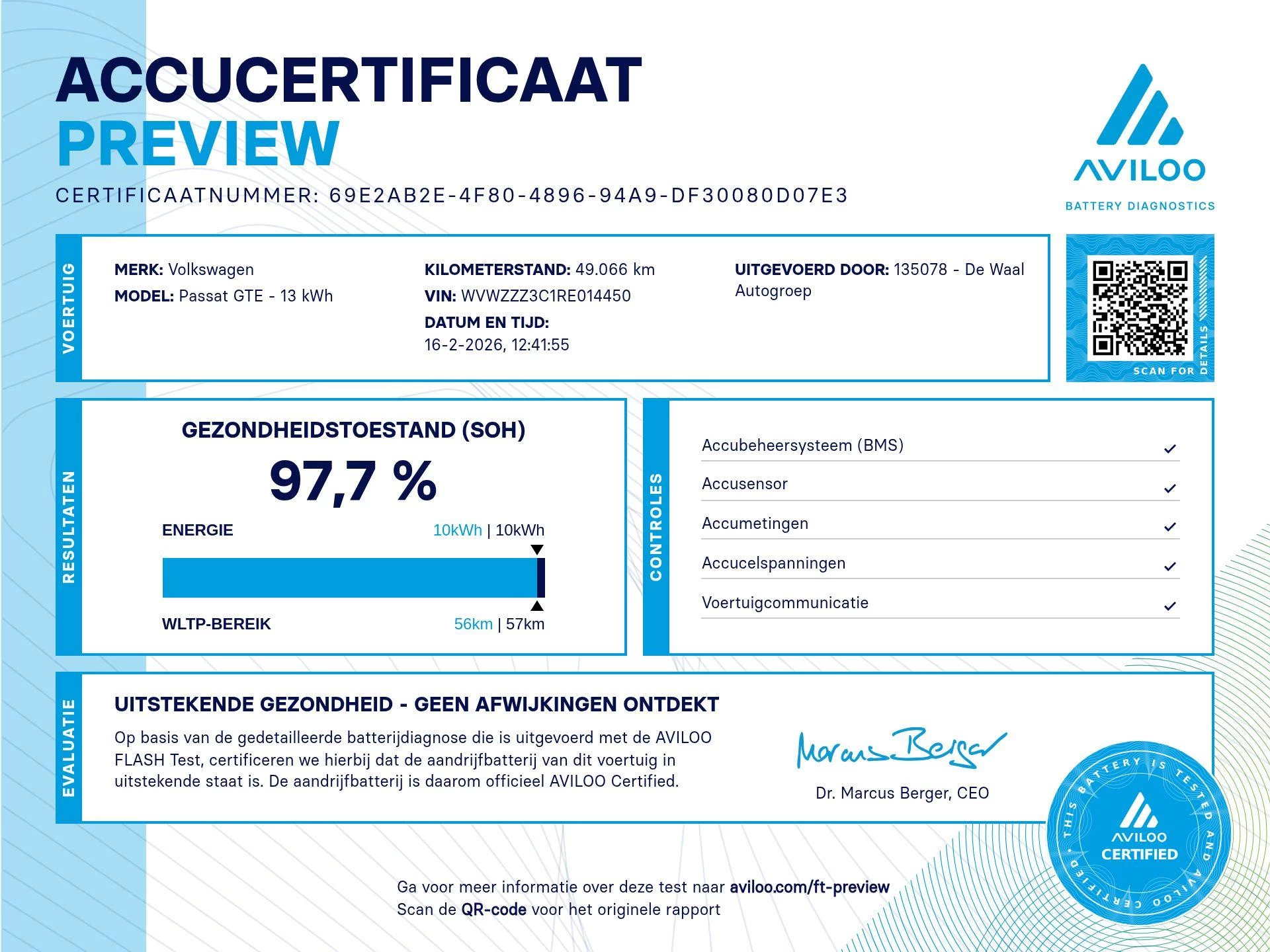 Hoofdafbeelding Volkswagen Passat