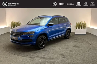 Hoofdafbeelding Škoda Karoq Skoda Karoq 1.5 TSI 150pk DSG ACT Sportline Business | Stoelverwarming, Adaptive Cruise Control, 18" LM Velgen |