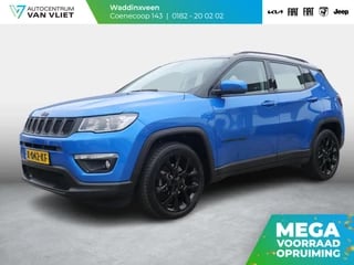 Hoofdafbeelding Jeep Compass Jeep Compass 1.3T Night Eagle Liberty Edition | Trekhaak | Clima | Navi | Carplay | Camera | PDC | 19"