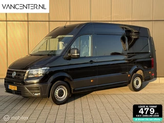 Volkswagen Crafter L3H3 140PK Automaat Carplay Zwart EURO 6
