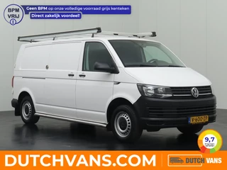 Hoofdafbeelding Volkswagen Transporter Volkswagen Transporter 2.0TDI Lang Achterdeuren | Imperiaal | Trekhaak | Airco | 3-Persoons | Betimmering | Gate Locks