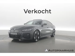 BMW i4 eDrive40 M Sport Pro 84 kWh | S/K-Dak | Elek. Trekhaak | Shadowline | Widescreen | Innovation pack | HUD | 360*+PDC | Carbon | Driving Ass. pro | Memory | Dodehoek V