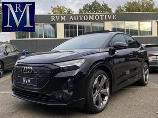 Audi Q4 Sportback e-tron 50 quattro 77 kWh S LINE in- exterieur | WARMTEPOMP| HEAD UP DISPLAY | ELECTR. STOELEN+GEHEUGEN | PANORAMADAK RIJKLAARPRIJS INCL. 12MND BOVAG | DEALER ONDERHOUDEN