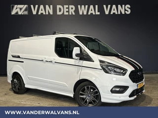 Ford Transit Custom 2.0 TDCI 185pk L1H1 SPORT Euro6 Airco | Camera | Navigatie | XENON | Android Auto | Cruisecontrol LED, LM velgen, Trekhaak, Stoelverwarming, Verwarmde voorruit, Parkeersensoren, Leder, Bijrijdersbank