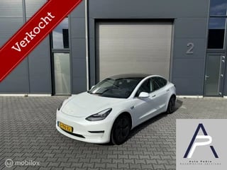 Tesla Model 3 Long Range AWD pearl White 75 kWh Trekhaak