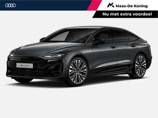 Hoofdafbeelding Audi A6 Sportback e-tron Audi A6 Sportback e-tron S edition 286 PK · Sportstoelen leder zwart · Exterieurpakket zwart · Privacy glas