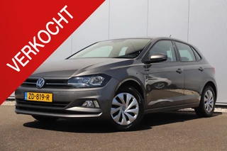 Volkswagen Polo 1.0 TSI Comfortline 95PK NAP Navigatie Airco Adaptive Cruise Carplay Android Bluetooth LED Grijs Metallic