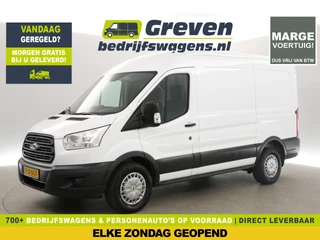 Ford Transit 350 2.0 TDCI L2H2 | MARGE! | 2800kg Trekgew. Airco Cruise PDC 3 Persoons Elektrpakket