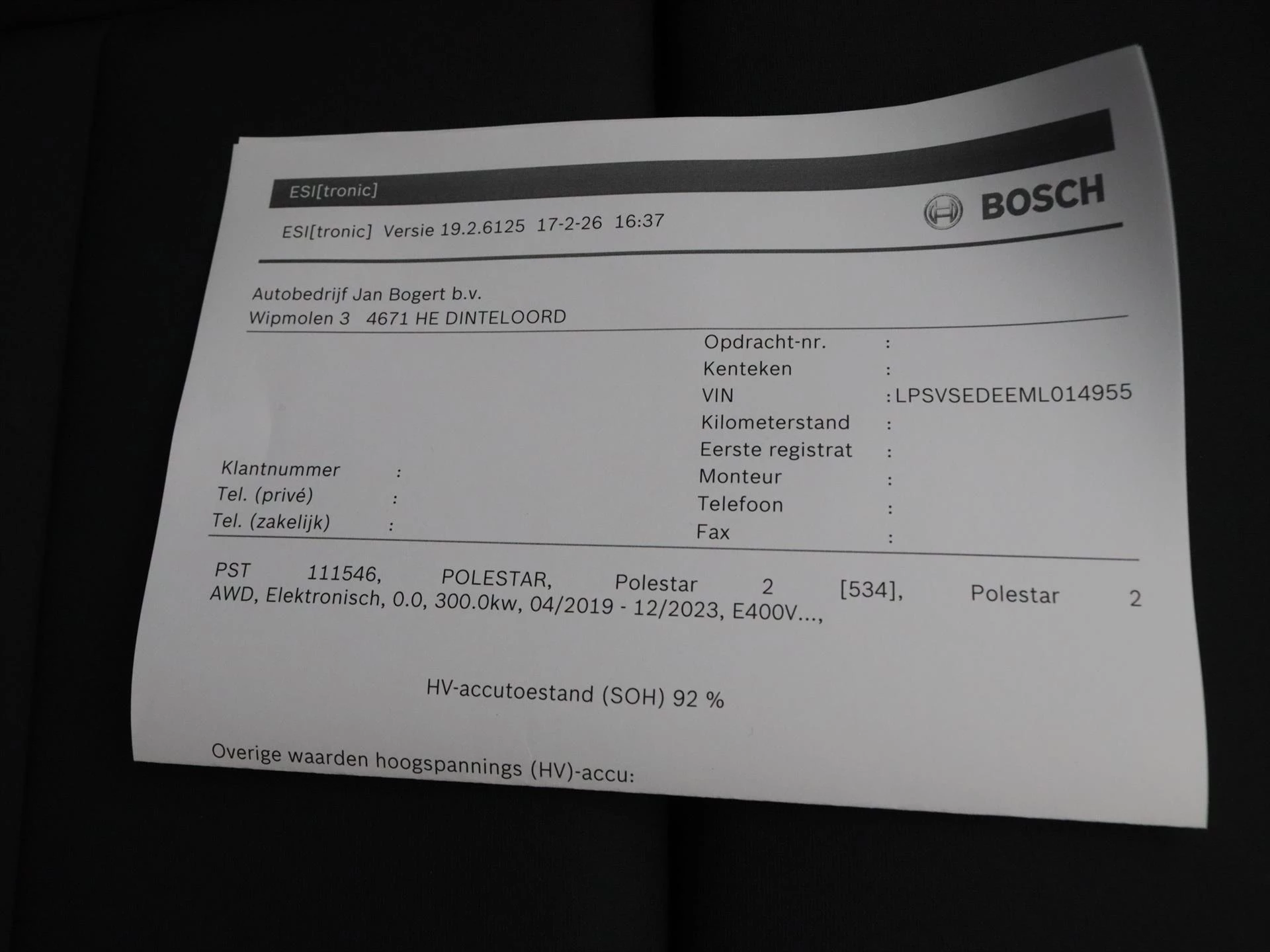 Hoofdafbeelding Polestar 2