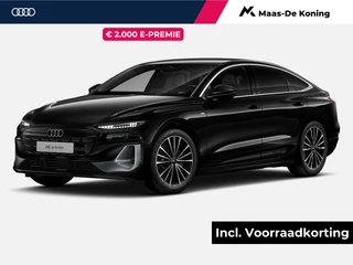 Hoofdafbeelding Audi A6 Sportback e-tron Audi A6 Sportback e-tron Advanced edition 286 PK · Privacy glas · Opberg en bagagereuimtepakket · Sportstoel zwart leder-kunstl.