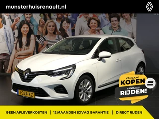 Renault Clio 1.0 TCe Intens - Occasion Lease vanaf €554 p/m - Dealer onderhouden! - Navi - Sensor achter - Inklapbare spiegels - Allseasons
