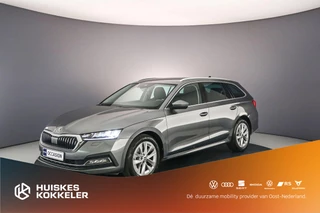 Hoofdafbeelding Škoda Octavia Skoda Octavia Combi Business Edition 1.0 eTSI 110pk DSG Automaat Achteruitrijcamera, Cruise control, Navigatie, LED koplampen, Parkeersensoren, App connect, DAB, Radio, Stoelverwarming