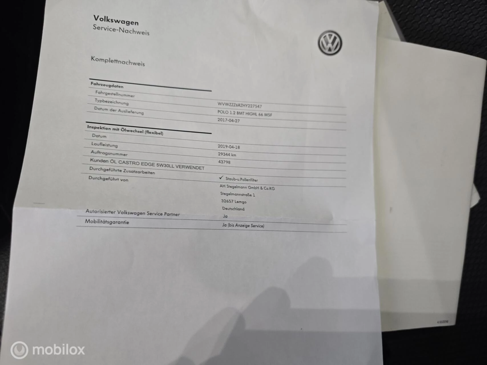 Hoofdafbeelding Volkswagen Polo