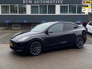 Hoofdafbeelding Tesla Model Y Tesla Model Y Performance AWD 75 kWh | ORIG. NL. NAP KM. | FULL SELF DRIVE | TESLA GARANTIE T/M 6-2026!