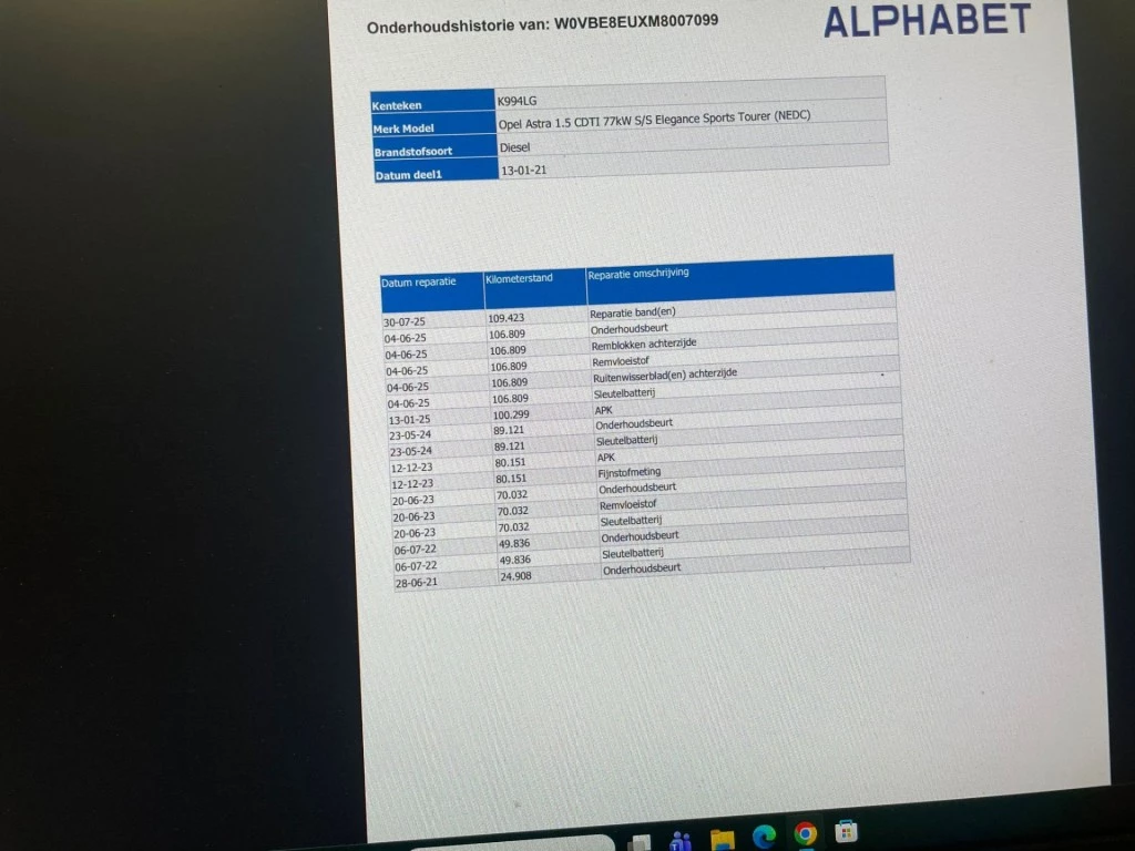 Hoofdafbeelding Opel Astra