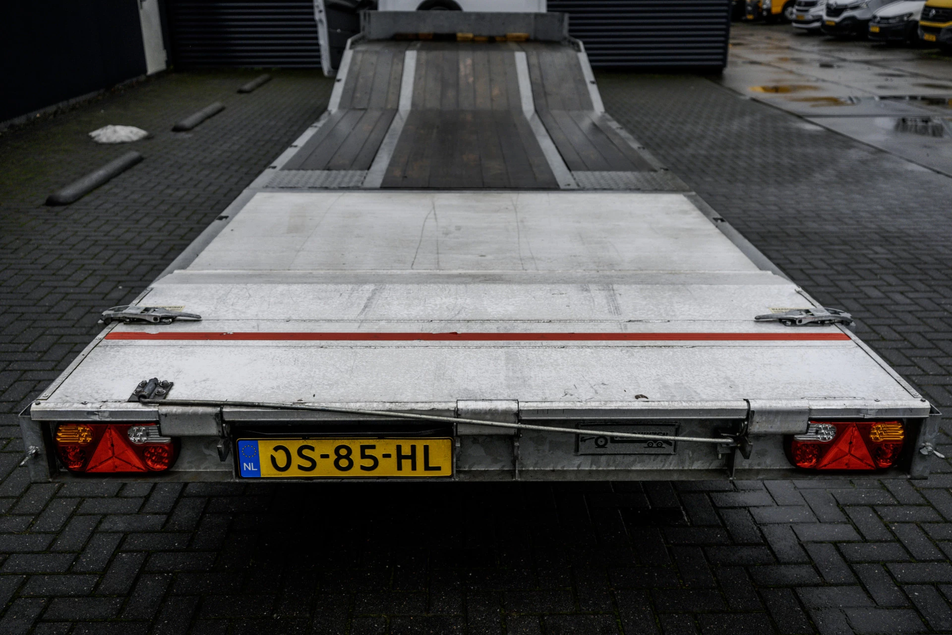 Hoofdafbeelding Veldhuizen P45-1 | Be Oplegger 5T | Semi knik dieplader | LV: 3230KG