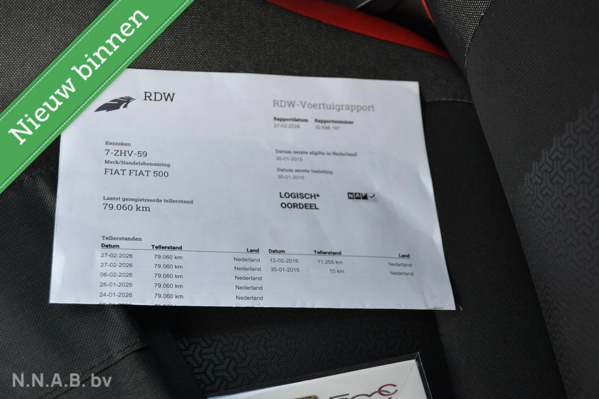 Hoofdafbeelding Fiat 500