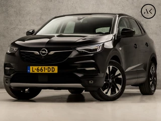 Opel Grandland X 1.2 Turbo Elegance Sport Automaat (APPLE CARPLAY, MEMORY SEATS, STOELVERWARMING/KOELING, LEDER, KEYLESS, SPORTSTOELEN, 360 CAMERA, LED KOPLAMPEN, NIEUWSTAAT)