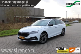 Skoda Octavia Combi 1.4 TSI iV PHEV sportline trekhaak sfeerverlichting sportzetels met stoelverwarming
