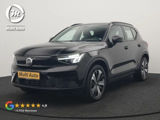 Volvo XC40 Recharge 67 kWh 231pk Dealer O.H. | Trekhaak Af Fabriek | Warmtepomp | Camera | Google Assistent | 19"L.M | Sportstoelen & Stuur Verwarmd | Standkachel | Apple Carplay | Cruise Control | DAB |