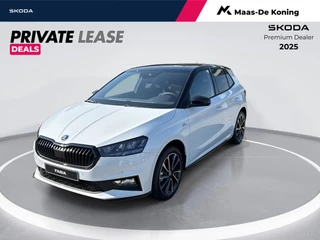 Hoofdafbeelding Škoda Fabia Škoda Fabia Monte Carlo 1.0 TSI 70 kW / 95 PK Hatchback 5 vers | 17'' Lichtmetalen Velgen | Verwarmbare voorstoelen | 1500,- inruilvoordeel!!