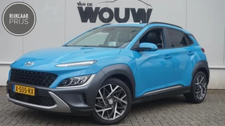 Hyundai Kona 1.6 HYBRID Premium Automaat Schuif-Kanteldak Stoelverstelling | Leder | HUD | Navigatie 10.25 inch