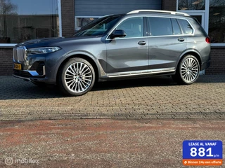 Hoofdafbeelding BMW X7 BMW X7 xDrive40i HIGH EXE PANO/LEDER/NAVI/LASER