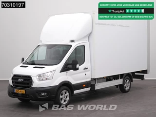 Ford Transit 130pk Laadklep Zijdeur Bakwagen 360graden Camera Airco Cruise D'Hollandia Euro6 Meubelbak Koffer Airco Cruise control