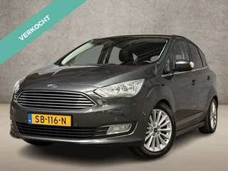 Ford C-MAX 1.0 Titanium (APPLE CARPLAY, GROOT NAVI, CLIMATE, GETINT GLAS, SPORTSTOELEN, PARKEERSENSOREN, CRUISE, NIEUWE APK, NIEUWSTAAT)