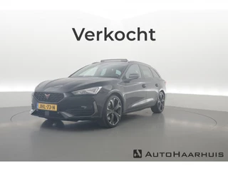 CUPRA Leon Sportstourer 1.4 e-Hybrid VZ 245pk | S/K-Dak | Dig. Cockpit | Adapt. Cruise | Kuipstoelen | Nav+App.Connect | Stoel-Stuurverw. | Camera+PDC | Led |  Elek. Klep |  Sfeerverl. | V