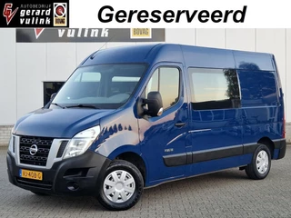 Nissan NV400 2.3 dCi L2H2 DC 5-PERSOONS AIRCO TREKHAAK