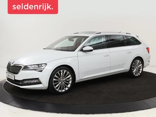 Skoda Superb 1.4 TSI iV Laurin & Klement | Panoramadak | Leder | Stoelventilatie | Adaptive cruise | Canton Sound | Memory | 360 camera | Trekhaak | Standkachel | Keyless | Virtual Cockpit | PHEV