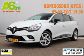 Renault Clio Estate 0.9 TCe Limited Navigatie Airco Cruise Control Bluetooth 16 inch LMV LED Donkere Ramen