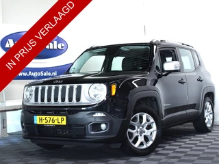 Hoofdafbeelding Jeep Renegade Jeep Renegade 1.4 MultiAir Limited NAV STUUR/STOELVW CRUISE '16