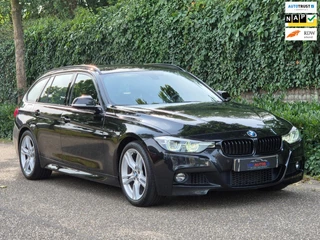 BMW 3-serie Touring M Sport INCL BTW Apple CarPlay Trekhaak Zwart LED Evo GR Navi 2e eigenaar Breedset M Velgen Garantie