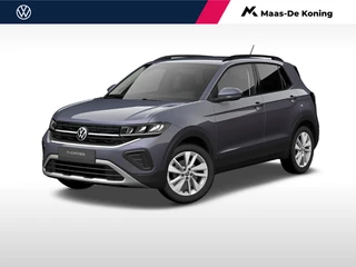 Hoofdafbeelding Volkswagen T-Cross Volkswagen T-Cross Life Edition 1.0 TSI 95 pk 5 versn. Hand · Comfort pakket · Velgen 'ventura', 17 inch lichtmetaal