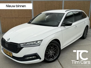 Skoda Octavia Combi 1.0 e-TSI Sport Business Trekhaak | LED verlichting | Sfeerverlichting | Climate control | Cruise control | Navigatiesysteem | Apple CarPlay/Android Auto Full-link | Parkeersensoren achter