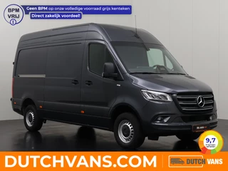 Mercedes-Benz Sprinter 9G-Tronic Automaat L2H2 | Led | 10" Multimedia+Camera | Airco | Cruise | 3-Zits | Betimmering