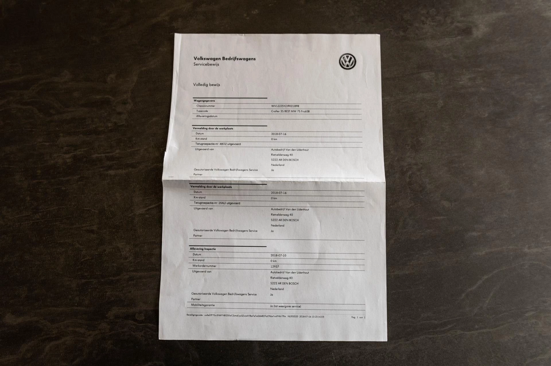 Hoofdafbeelding Volkswagen Crafter