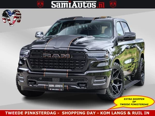 Dodge Ram Pick-Up LIMITED SPORT H.O 540HP 706Nm | Massage + Full Option | De Meest Luxe en Volle in zijn Klasse | Comfortabele Dubbele Cabine met Royale 5 Zitplaatsen | BPM vrij | Nu Leverbaar uit Voorraad | Voorraad Nr 2355 - 5149