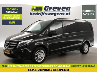 Mercedes-Benz Vito 116 CDI Lang | Dubbele Cabine | 5 Persoons | 164PK Automaat Airco Camera Cruise LED Navi PDC 17"LMV