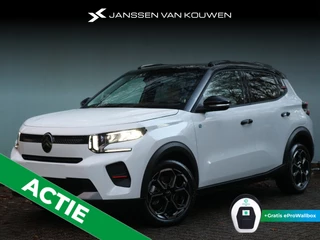 Hoofdafbeelding Citroën ë-C3 Citroen Ë-C3 Max 113pk 44 kWh / Snel leverbaar! / 11kW Boordlader