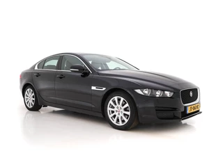 Hoofdafbeelding Jaguar XE Jaguar XE 2.0 D Pure In-Control-Pack Aut. *FULL-LEATHER | NAVI-FULLMAP | COMFORT-SEATS | CAMERA | ECC | SHIFT-PADDLES | LANE-ASSIST | PDC | HEATED-SEATS | CRUISE | 17''ALU*